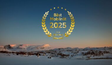 Telia har Sveriges bästa mobilnät för sjätte året i rad enligt umlaut 2025 