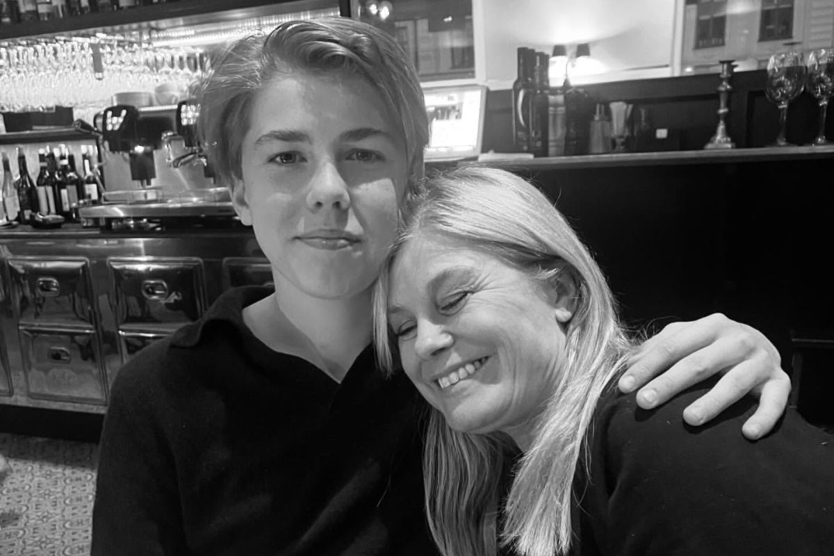 När mamma var bortrest: Theo Wahlgrens nyårsfirande fick oväntad vändning