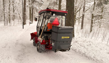 Snöröjning pågår i hela kommunen