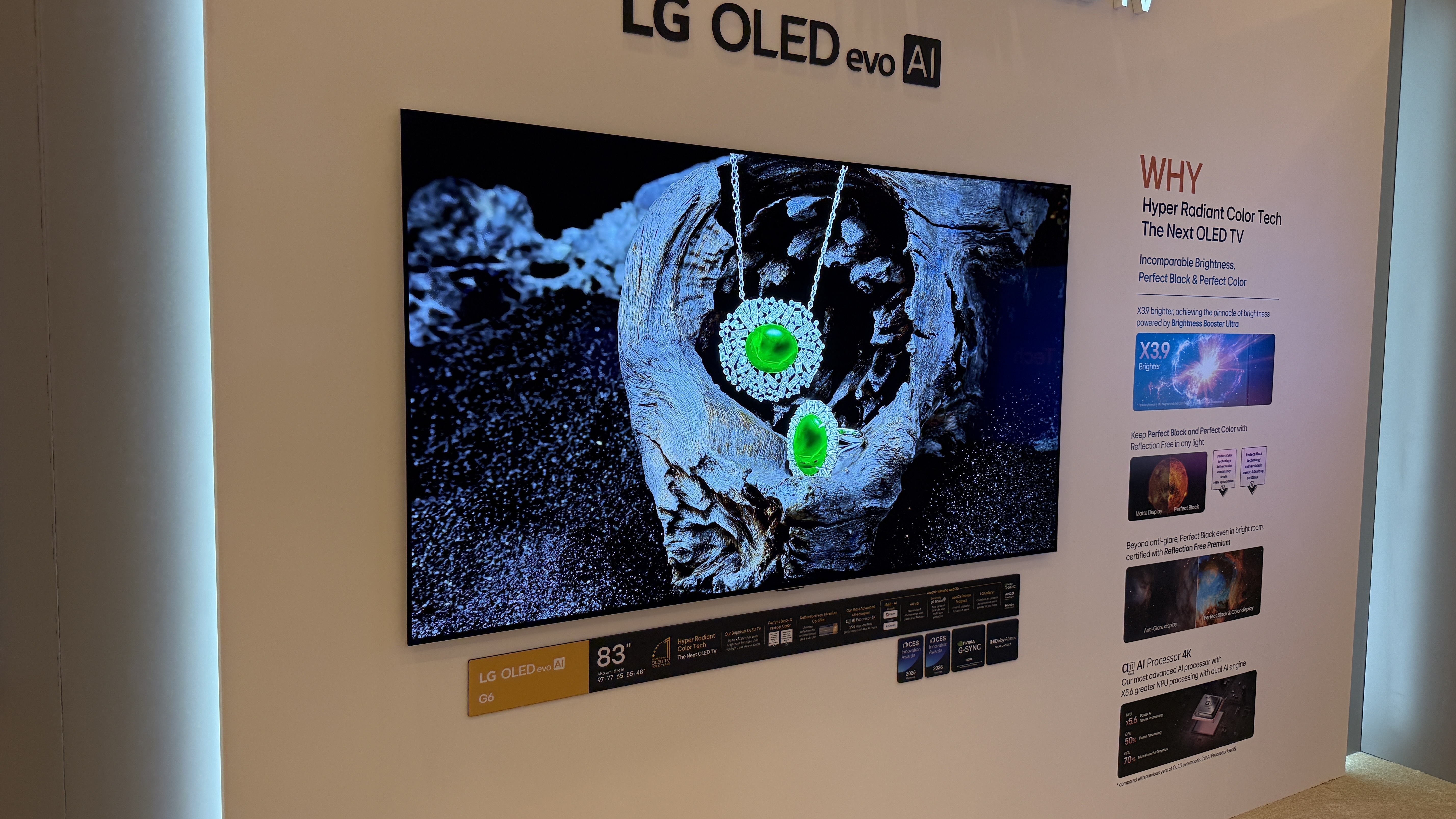 LG G6 TV at CES 2026