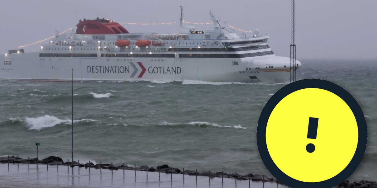 Destination Gotland ställer in färjor i helgen