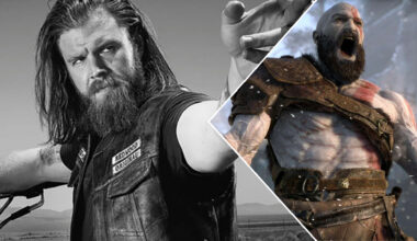 Ryan Hurst i "Sons of Anarchy" och Kratos i "God of War".