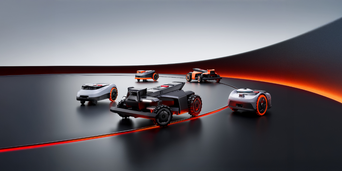 Navimows nya robotoffensiv – fem nya robotar