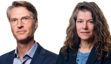 Fredrik Sjögren, policyansvarig EU-frågor, och Cemille Üstün, policyansvarig EU:s inre marknad.