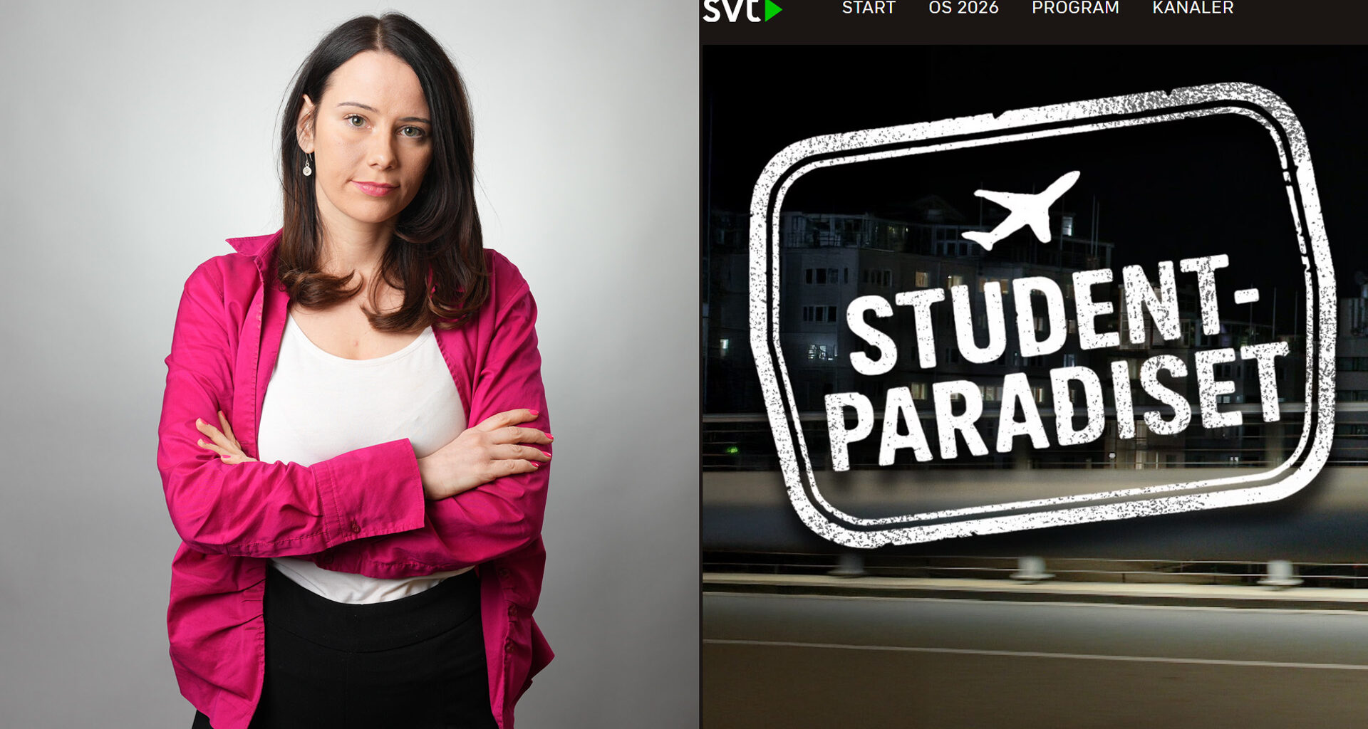”Problematiskt när SVT granskar Studentparadiset”