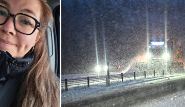 Sjuksköterskan Charlotte har jour i snöstormen – ensam