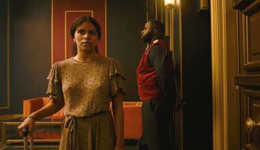 Zazie Beetz och Paterson Joseph i "They Will Kill You".