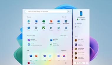 windows 11 new start menu