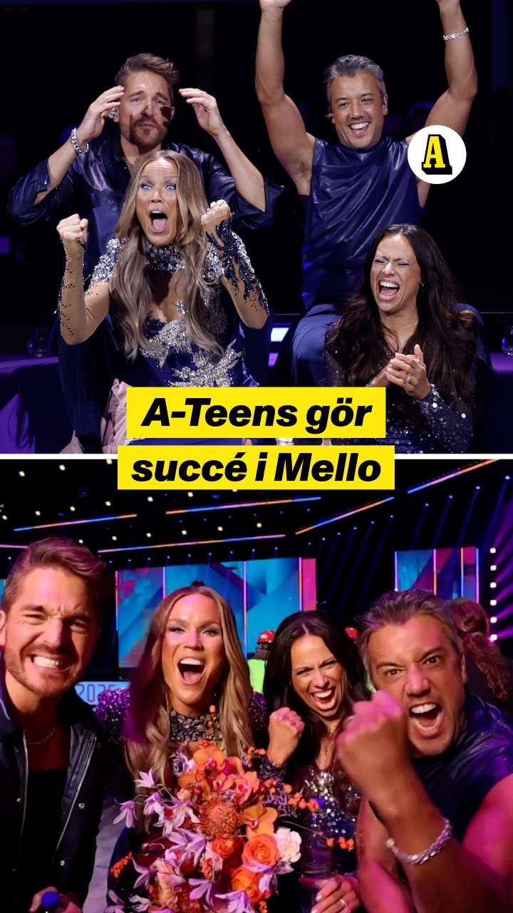 A-Teens till final i Melodifestivalen: "Det går inte att ta in"