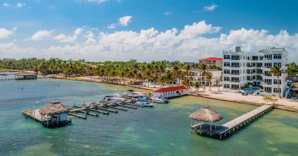 Lyxhotellet Royal Kahal Beach Resort i Belize.