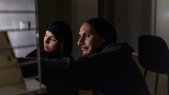 Aiman berättar att han ständigt påminns om sin son.