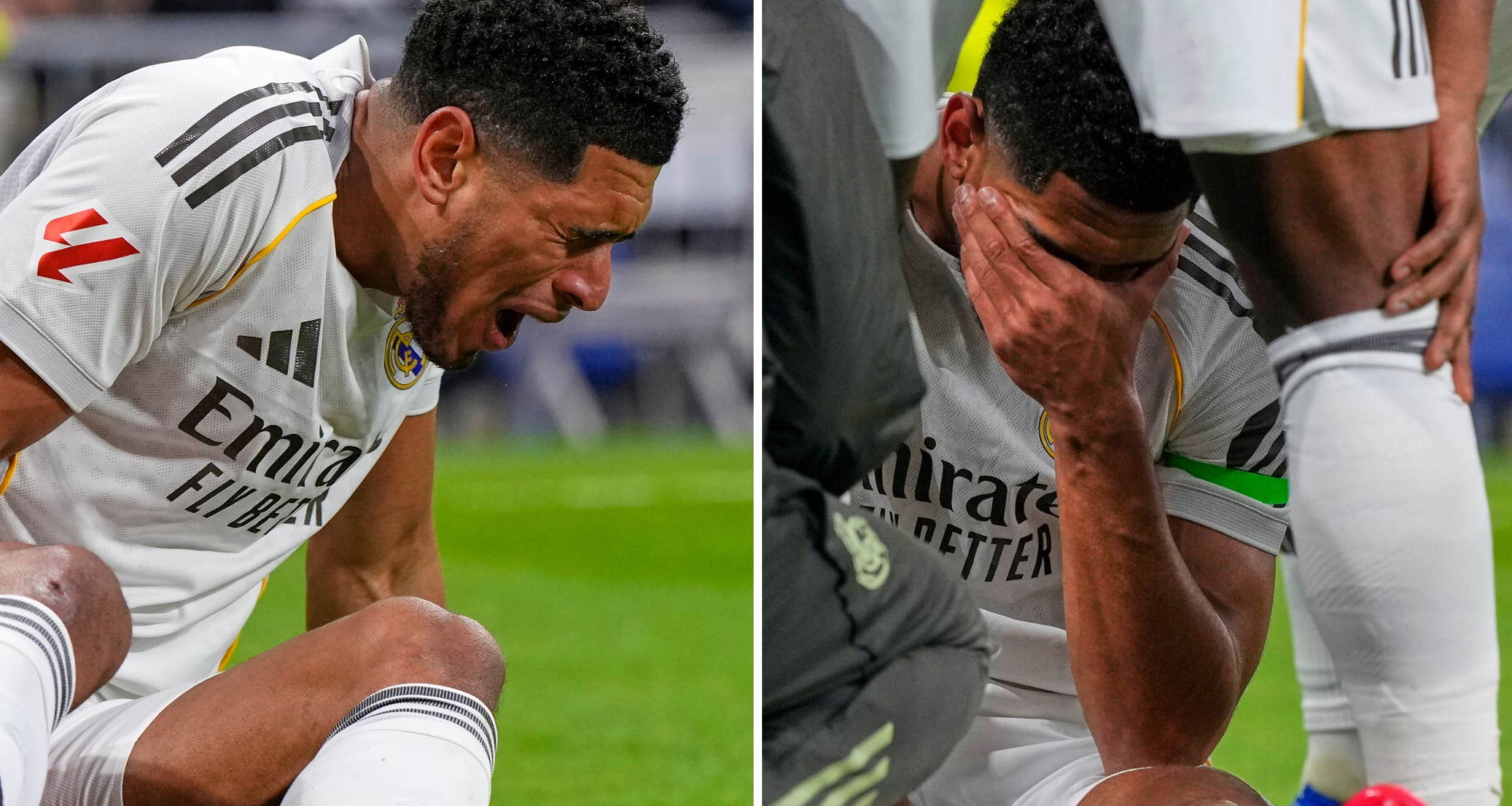 Jude Bellingham förkrossad – lämnar planen skadad