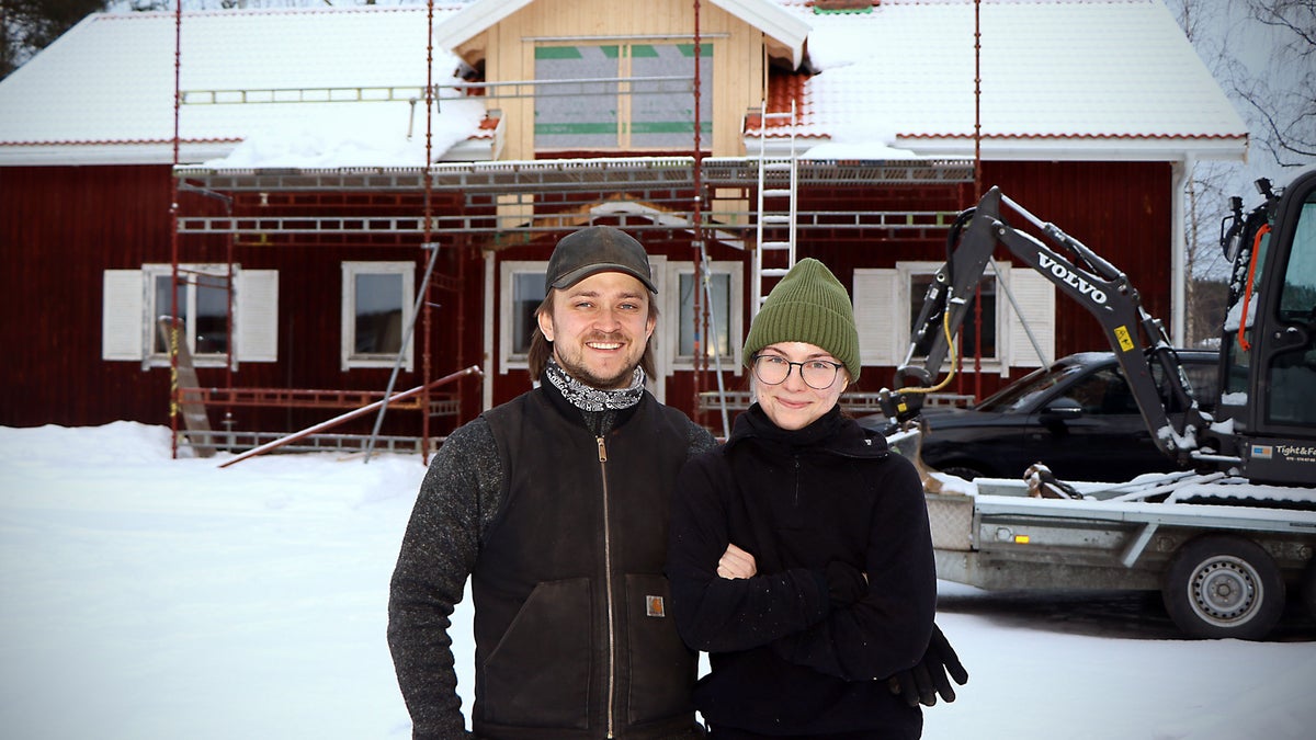 Unga paret rustar huset från 1800-talet – Gefle Dagblad