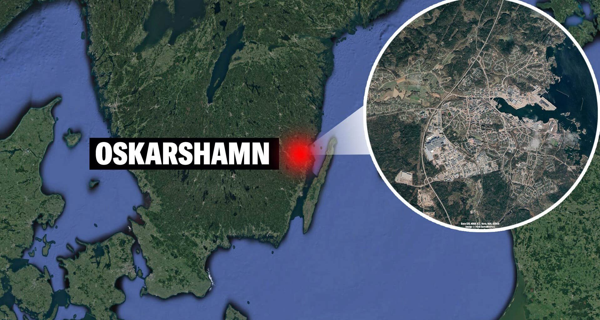 Kvinna och barn till sjukhus efter olycka utanför Oskarshamn