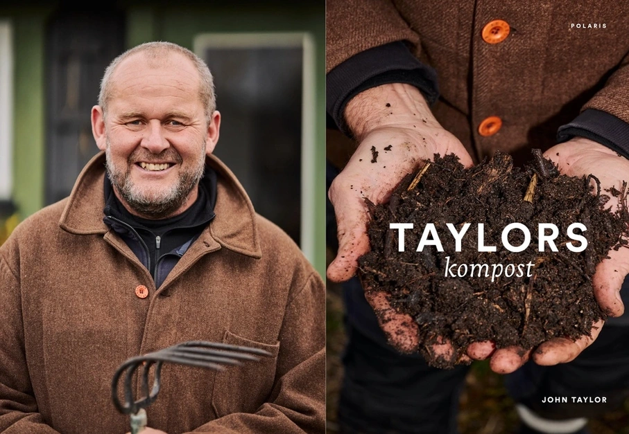 John Taylor förvandlar trädgårdsavfall till guld i ny bok