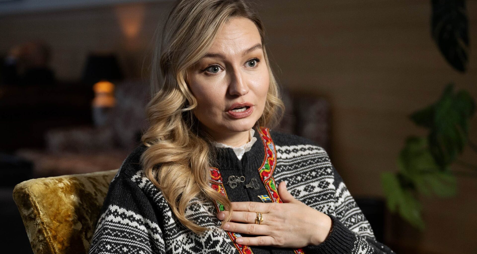 Ebba Busch om svåra smärtorna: ”Svimmade”