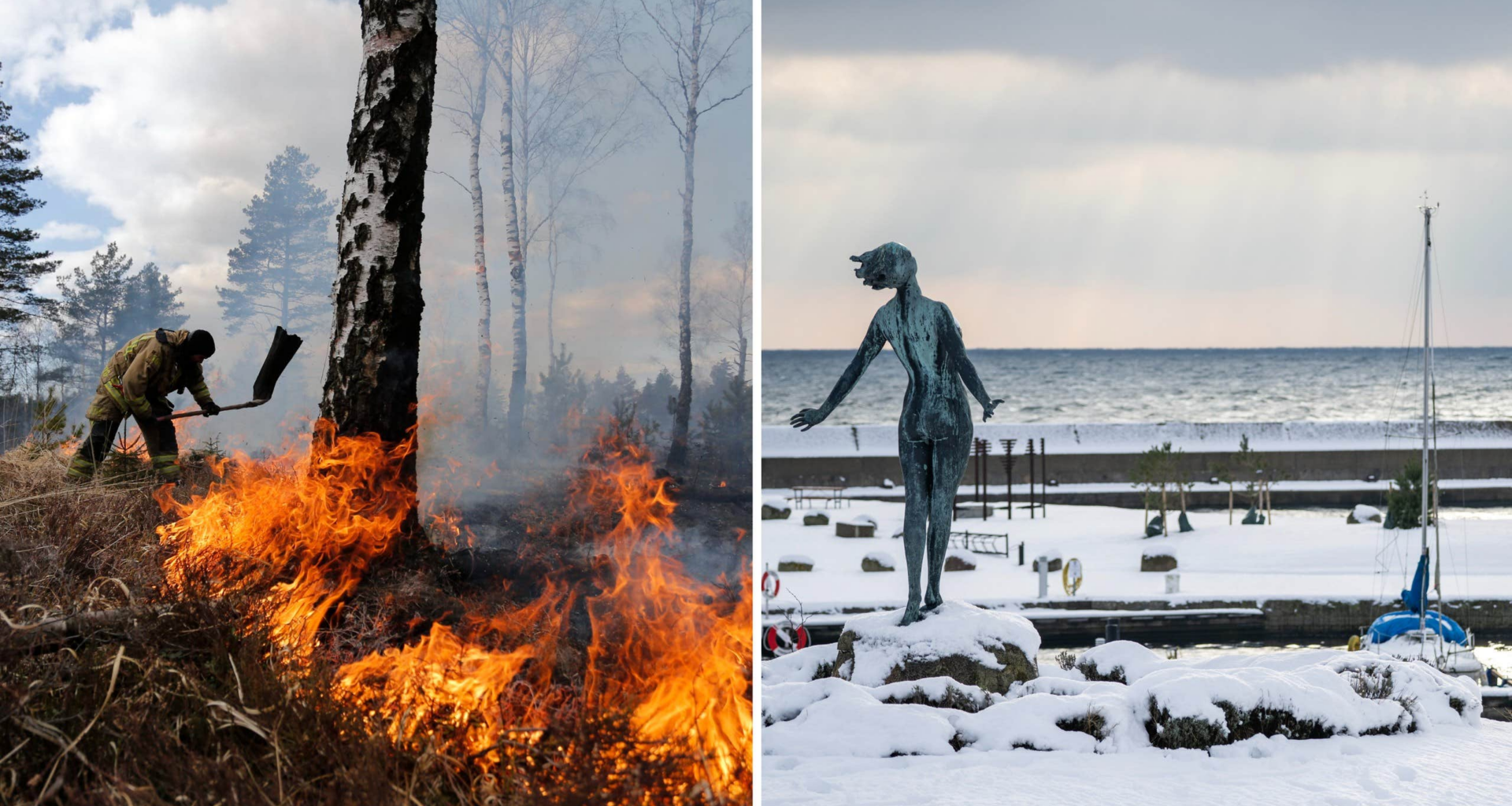 fler isdygn – och risk för gräsbränder