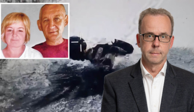 Putins drönare jagade
kärleksparet som vilda djur