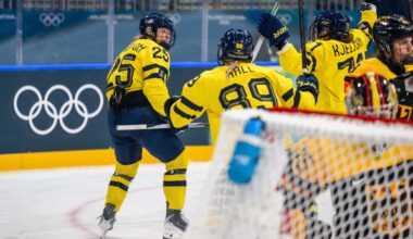 VINTER-OS Lina Ljungbloms show – ger Sverige ledningen med sitt andra mål – följ matchen här - sla.se