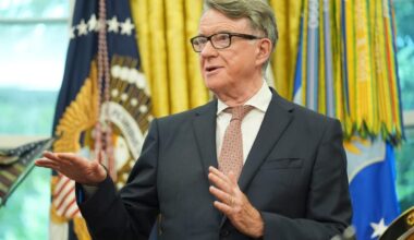 Starmer: Ångrar Mandelson som USA-ambassadör