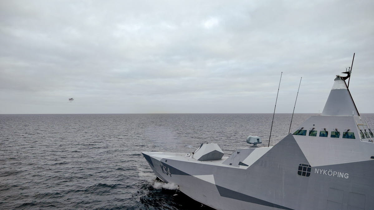 HMS Nyköping är först ut med att testa ny förmåga