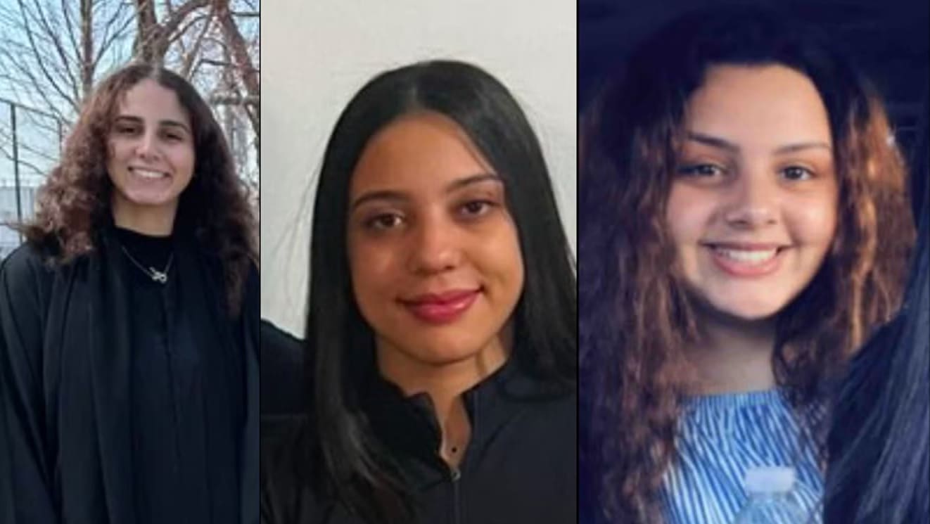 Wafae, 26,  Imane, 24, och Kaoutar, 23, hittades döda i sviten.