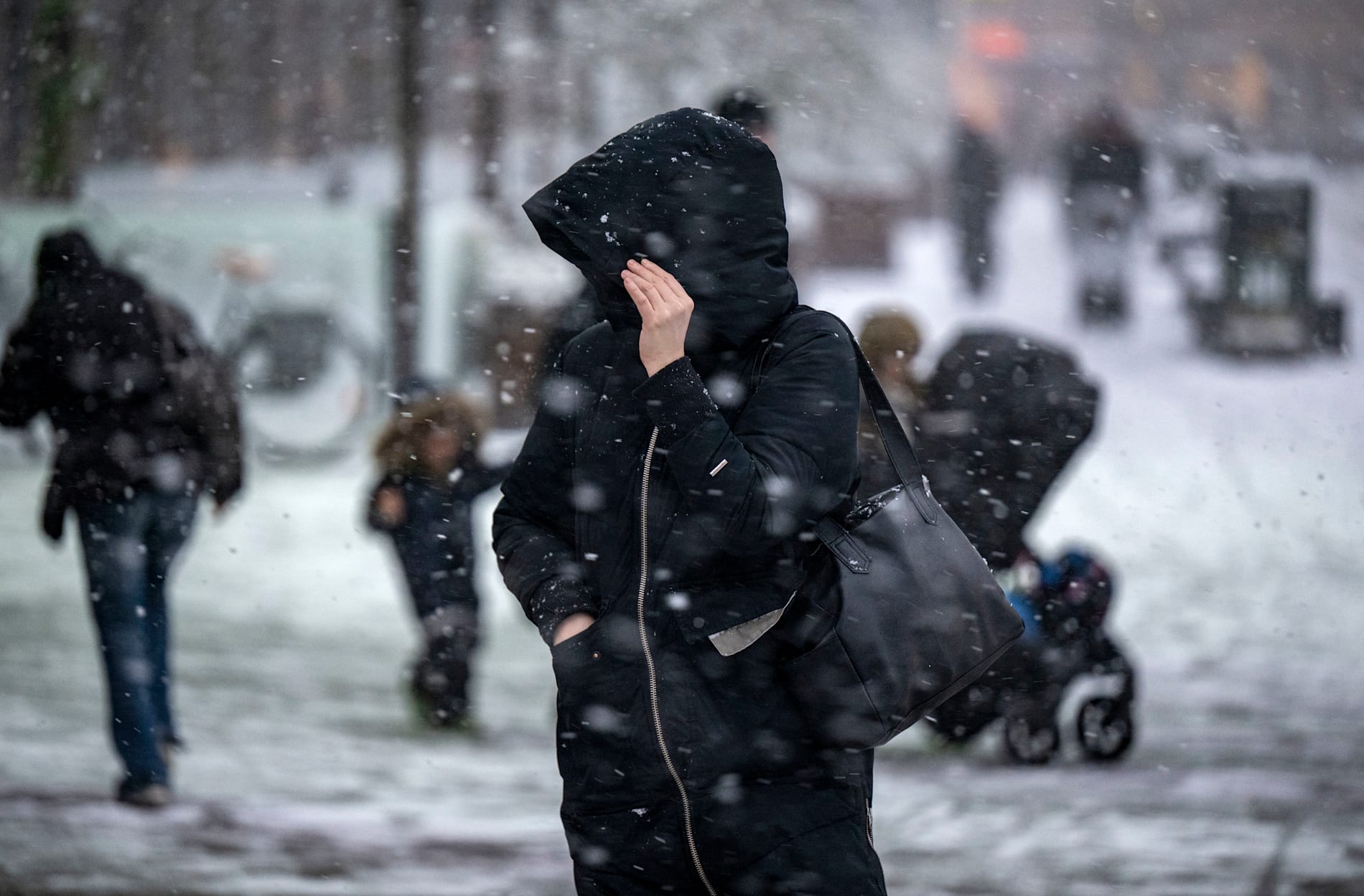Tre decimeter nysnö kan komma – i kombination med vind.