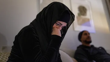 På Sanabels mobil finns bilder och meddelanden kvar från Aiham.