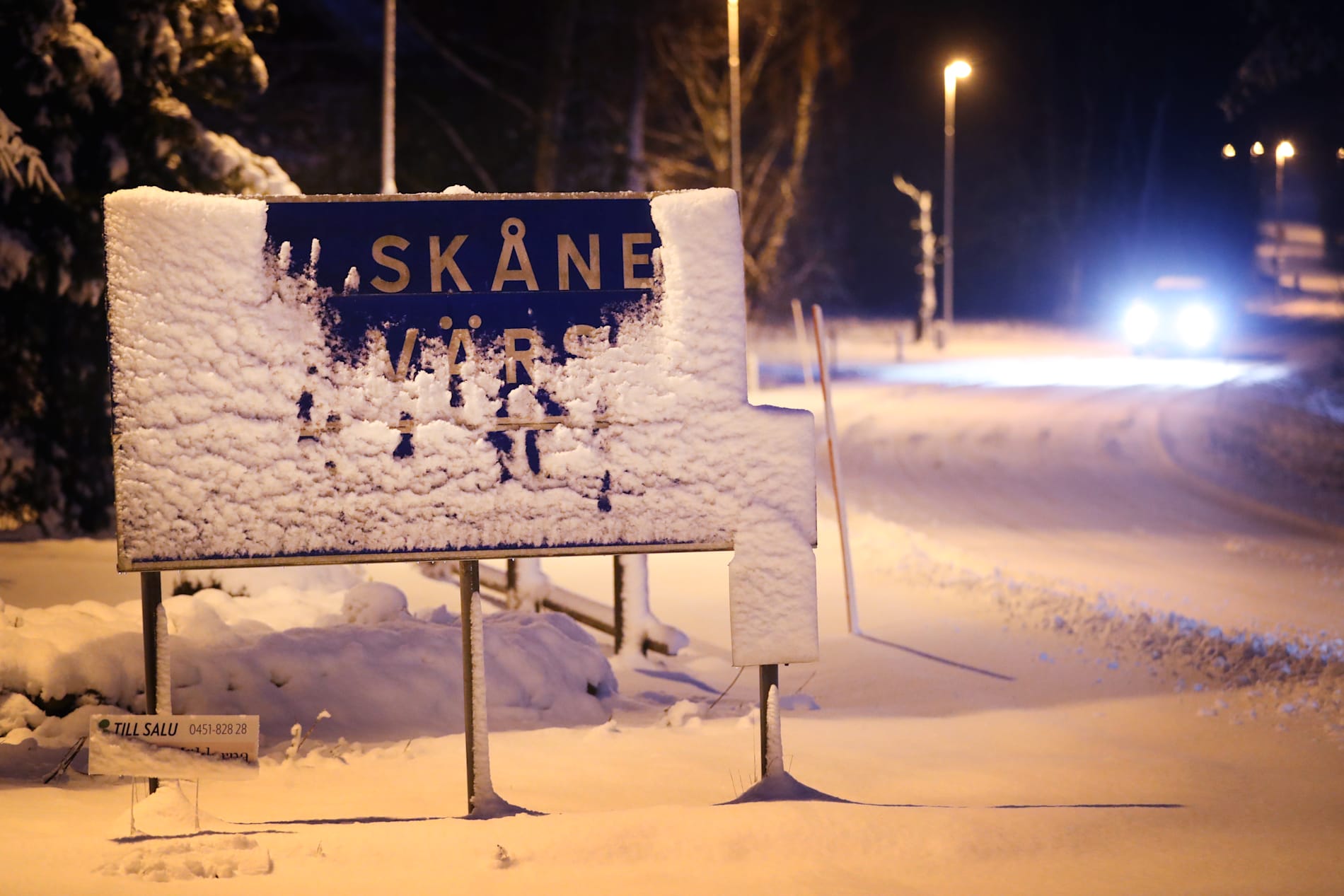 Skåne riskerar att drabbas hårt.