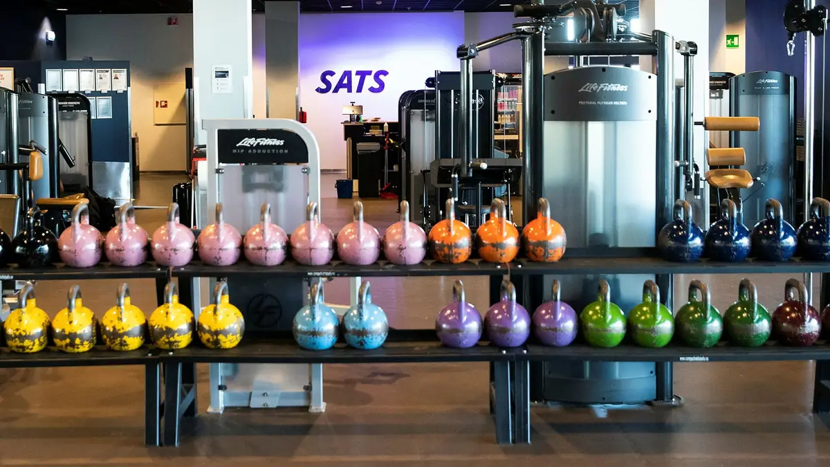 Efter olycka – Sats pausar träningsmaskin