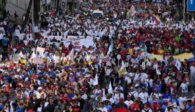 Protester i Venezuela – vill se Maduro frisläppt