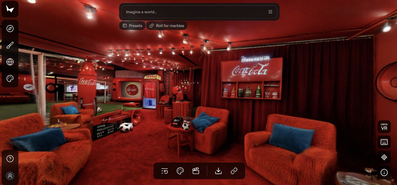 Bygg virtuella världar med Marble