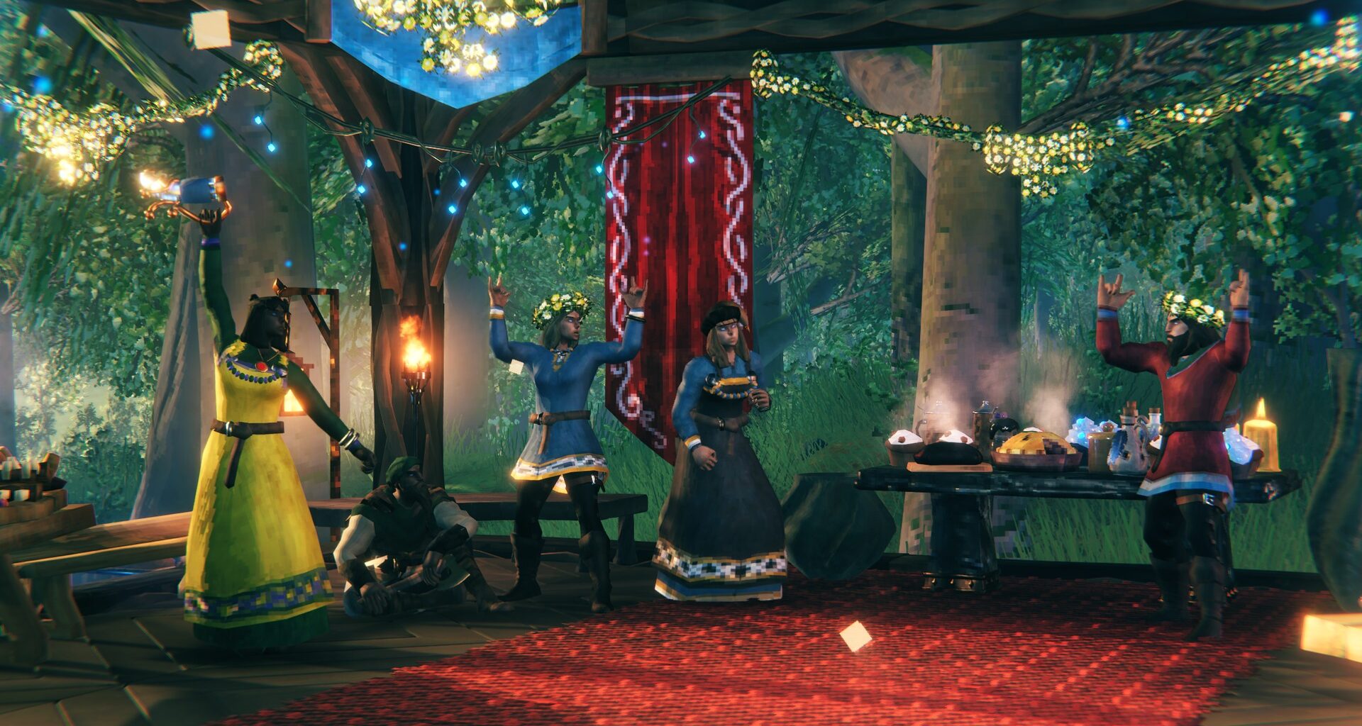 Valheim firar fem år med ny uppdatering. Partyhattar och buggfixar.