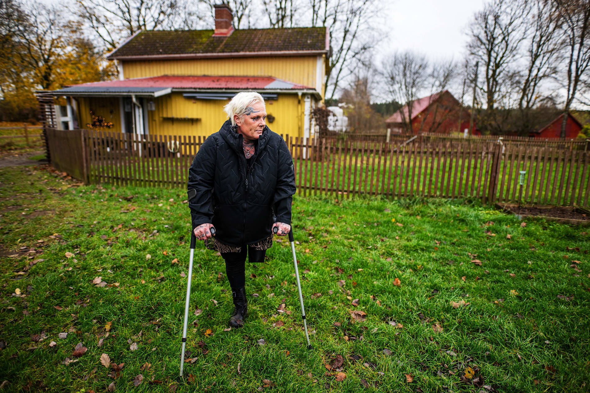 Klara blev skjuten i sitt enda ben då hon uppfattades vara en fara för polisen.