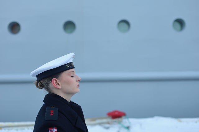 Kustbevakarna vaktar Europas nordligaste gräns.