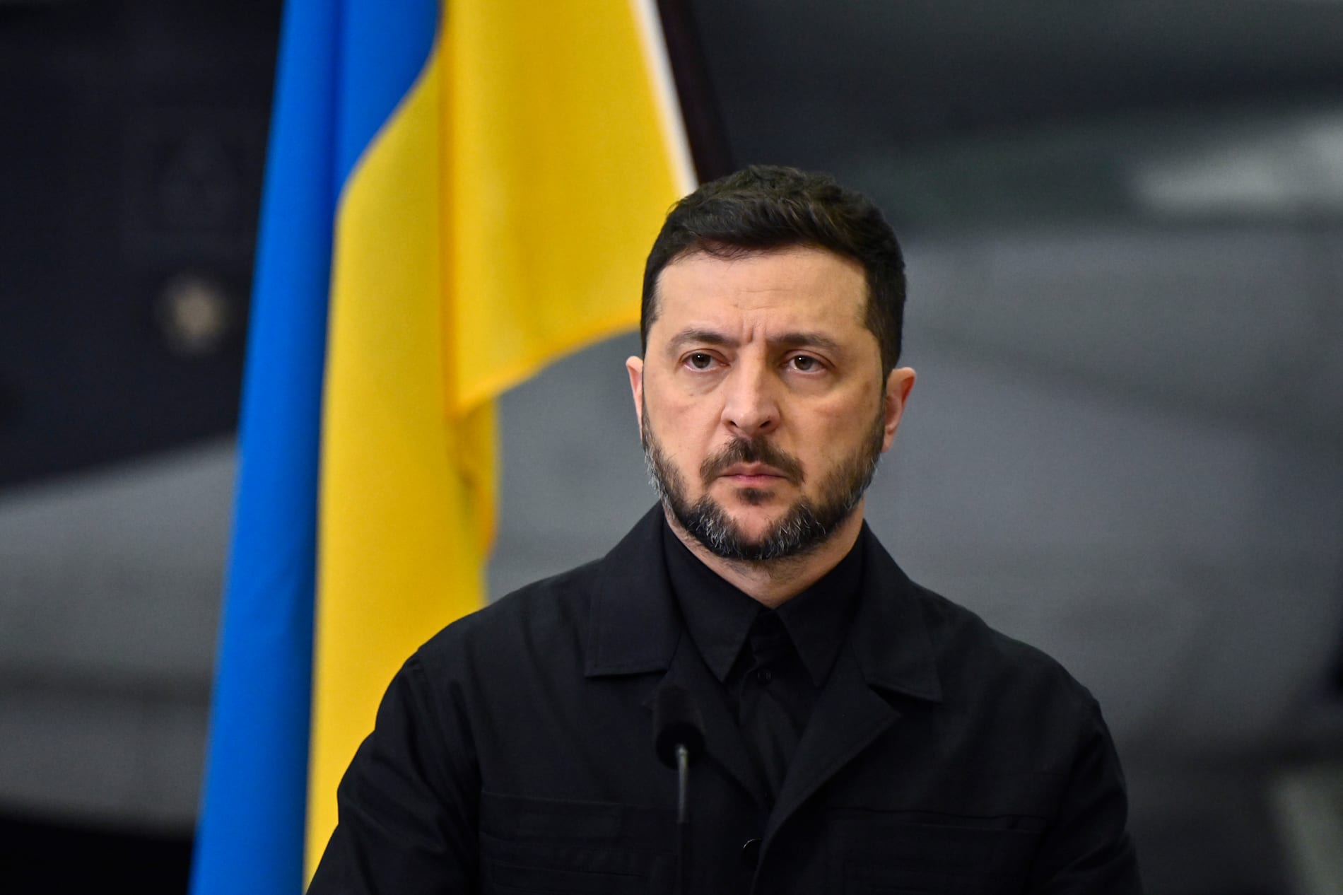 Ukrainas president Volodymyr Zelenskyj. Arkivbild.