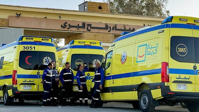 Direkt – Krisen i Mellanöstern – Rafah-övergången öppnas för fåtal fotgängare