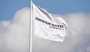 Asbest i flygtorn stoppar flygtrafik på Skavsta