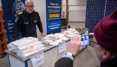 Rekordbeslag av narkotika: ”Extremt smugglingstryck" - Västerbottens-Kuriren