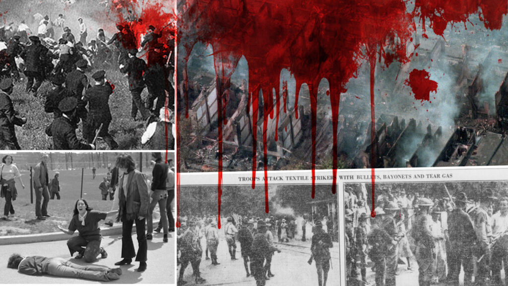 Jodå, Biden – USA ÄR en nation som skjuter ner sina medborgare på gatan – Proletären