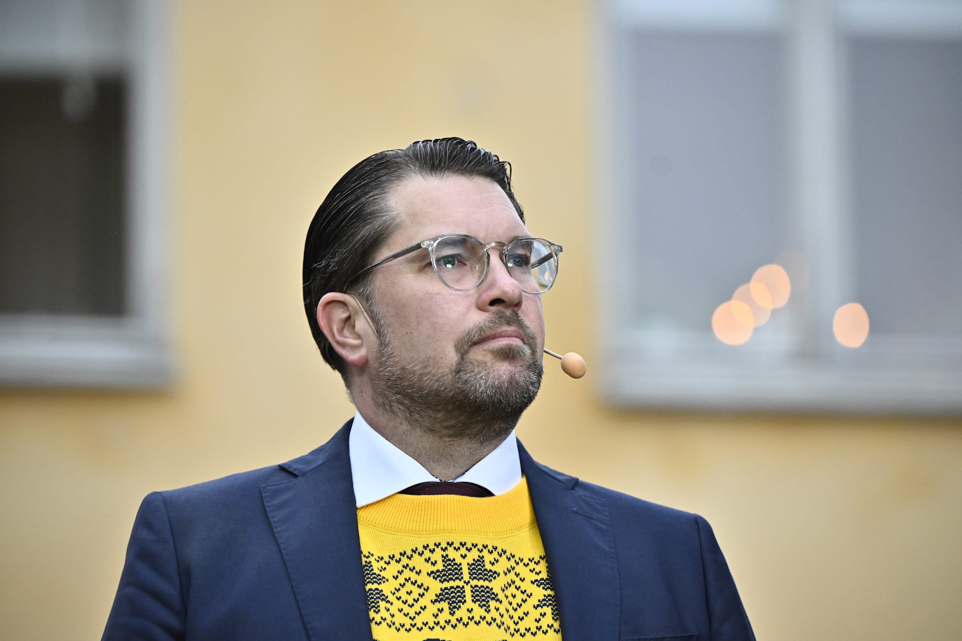 Jimmie Åkesson hoppar av sin medverkan på Jokkmokks marknad. Arkivbild.