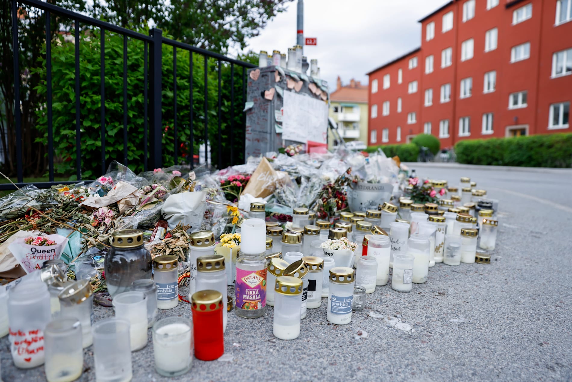 Trippelmordet i Uppsala skedde den 29 april förra året. Mordet skedde i en frisersalong i närheten av Vaksala torg. Arkivbild.