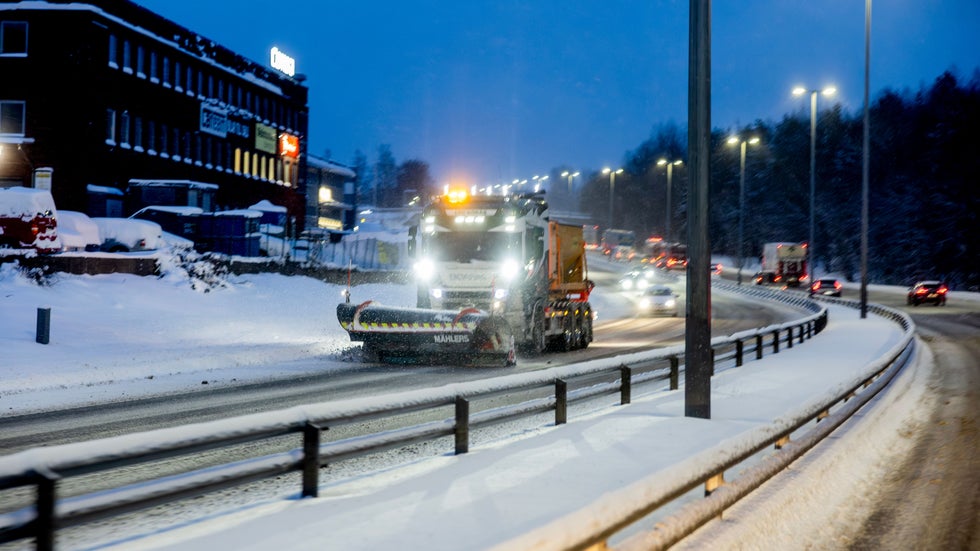 I början av januari föll mycket snö över Borås – det mesta av snön försvann senare men kylan består.