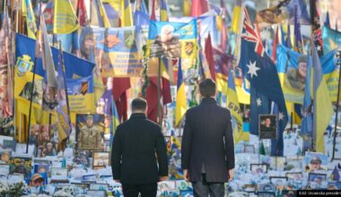 Ukraina och väst eniga om flerstegsplan vid ryskt brott mot eldupphör