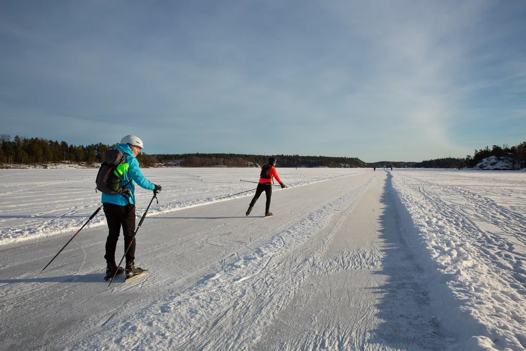 Ingen plogning på isen på Mälaren