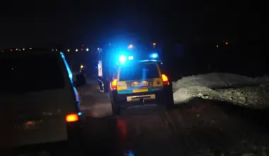 Pojke gripen för explosion i Brandbergen