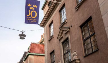 Justitiombudsmannens byggnad i Stockholm.