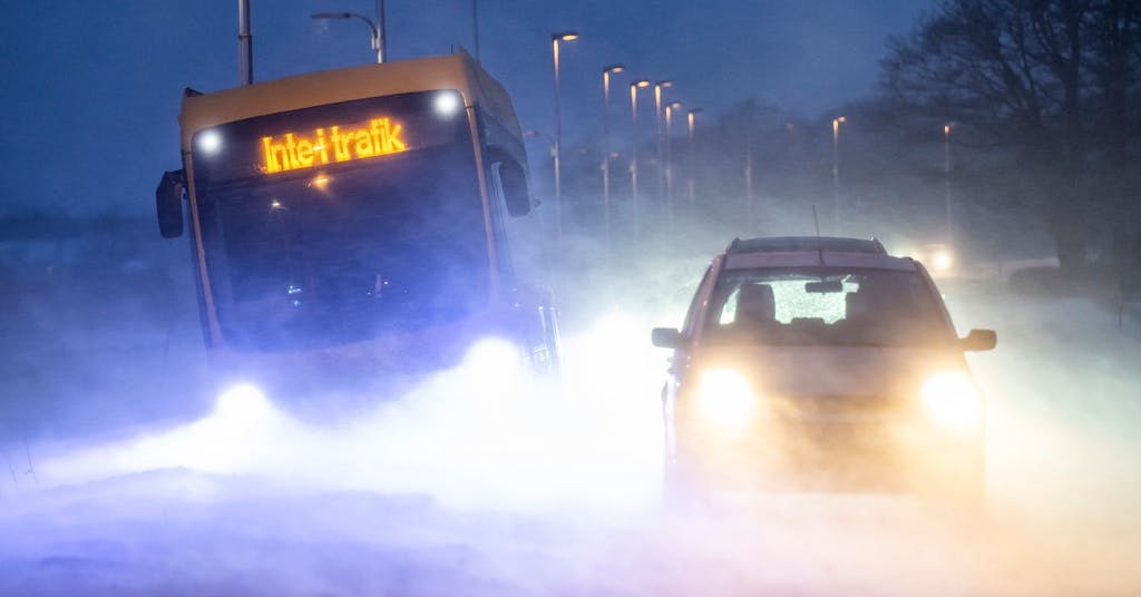 Snöoväder drar in över Skåne - Västerbottens-Kuriren