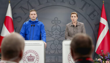 DENMARK The Prime Minister and the Chairman of Naalakkersuisut make a statement on the current situation