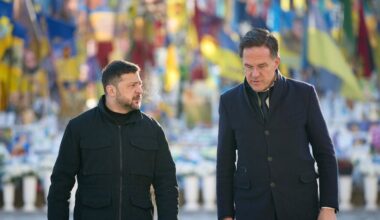 Rutte i Kiev: Ryssland menar inte allvar om fred - Västerbottens-Kuriren